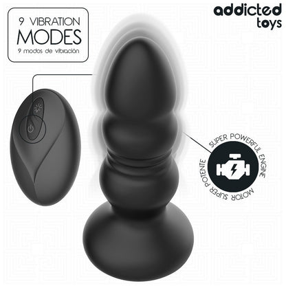 ANAL PLUG CON MOVIMENTO E VIBRAZIONE