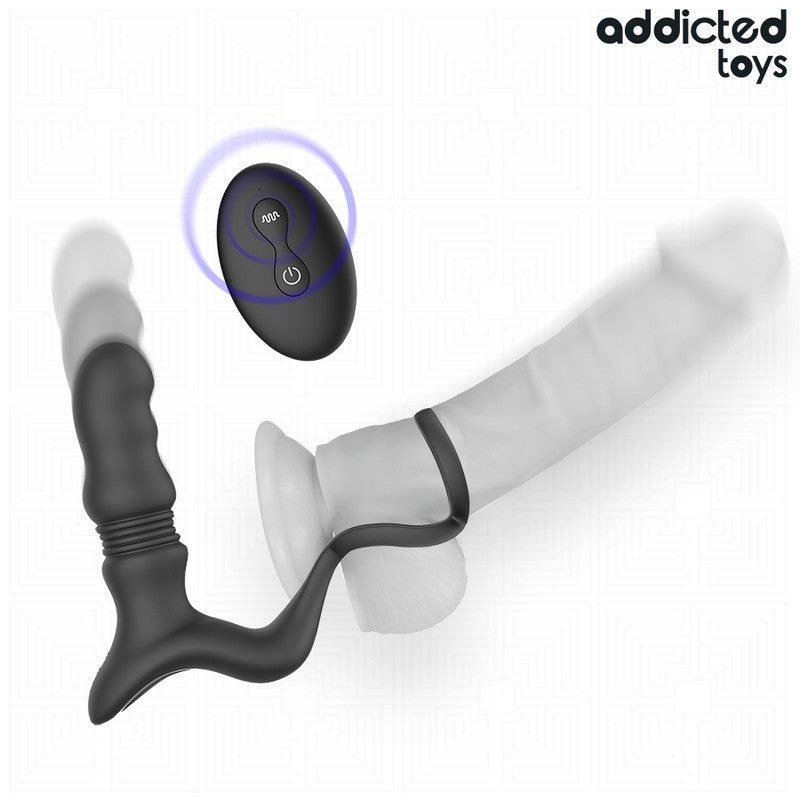 PLUG PROSTATICO CON SPINTA E VIBRAZIONE