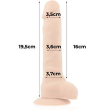 Carica l&#39;immagine nel visualizzatore di Gallery, COCK MILLER SILICONE DOPPIA DENSITA&#39; 19,5 CM
