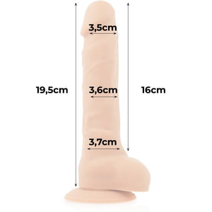 COCK MILLER SILICONE DOPPIA DENSITA' 19,5 CM