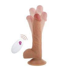 Carica l&#39;immagine nel visualizzatore di Gallery, DILDO MR. JOHN CON MOVIMENTO ROTATORIO WIRELESS
