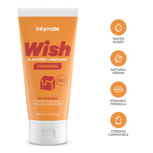 LUBRIFICANTE WISH CARAMELLO 100 ML