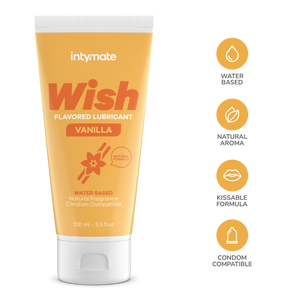 LUBRIFICANTE WISH VANILLA 100 ML