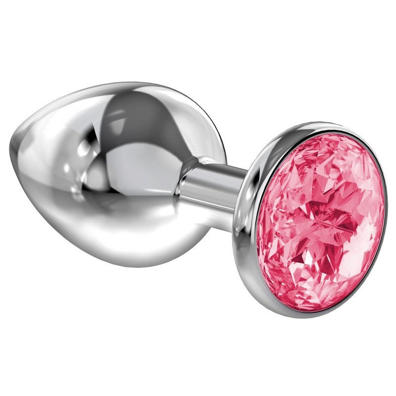 PLUG ANAL MEDIUM BRILLANTE COLOR ROSA