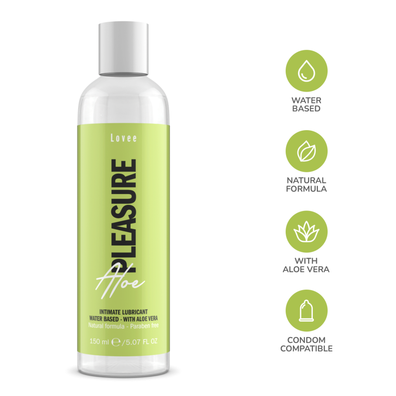 LUBRIFICANTE BASE ACQUA ALOE LOVEE 150 ml