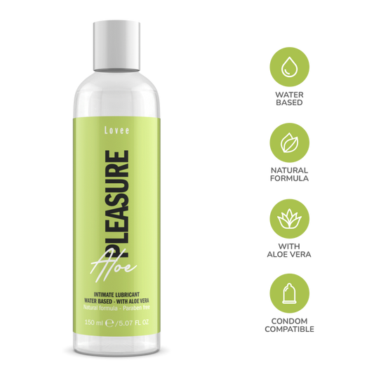 LUBRIFICANTE BASE ACQUA ALOE LOVEE 150 ml