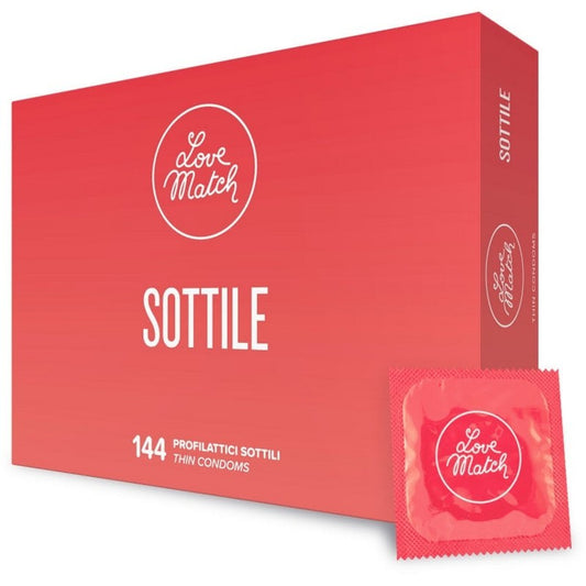 PRESERVATIVI LOVE MATCH SOTTILE 144pz.