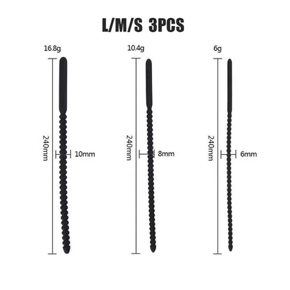 SET DI SONDE URETRALI IN SILICONE