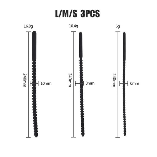 SET DI SONDE URETRALI IN SILICONE