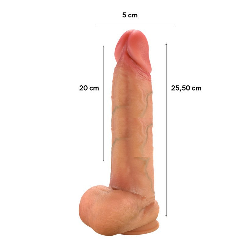 DILDO REALISTICO 25,5 cm