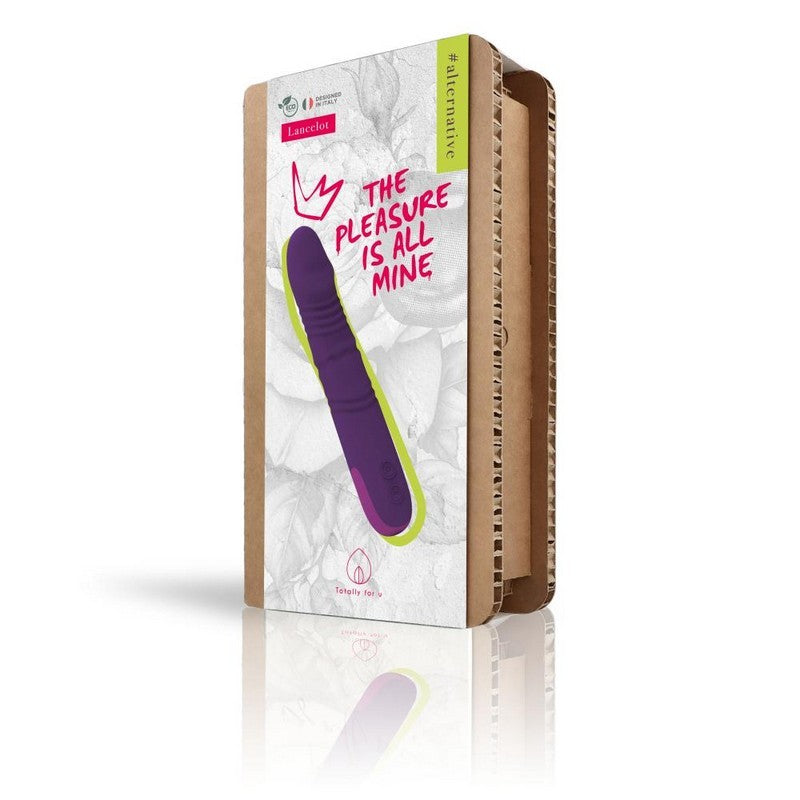 VIBRATORE CON FUNZIONE SPINTA  E SFERE OSCILLANTI-LANCELOT-