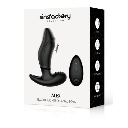 VIBRATORE ANALE CON PALLINA INTERNA