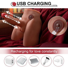 Carica l'immagine nel visualizzatore di Gallery, JASON-TORSO CON DILDO CON VIBRAZIONE E MOVIMENTO
