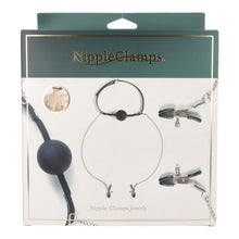 Carica l&#39;immagine nel visualizzatore di Gallery, GAG BALL + PINZETTE CAPEZZOLI
