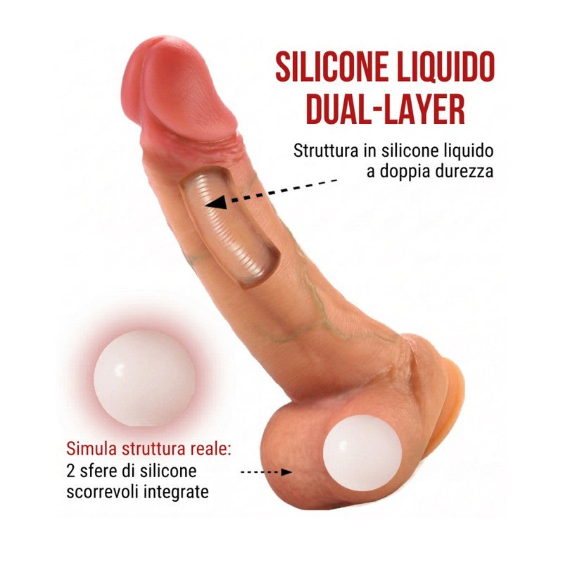 DILDO REALISTICO 25,5 cm