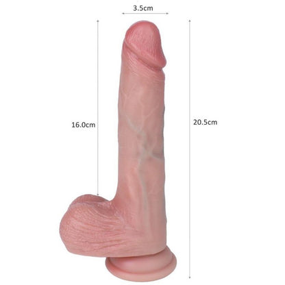 DILDO ULTRA REALISTICO VIBRANTE 20.5 cm