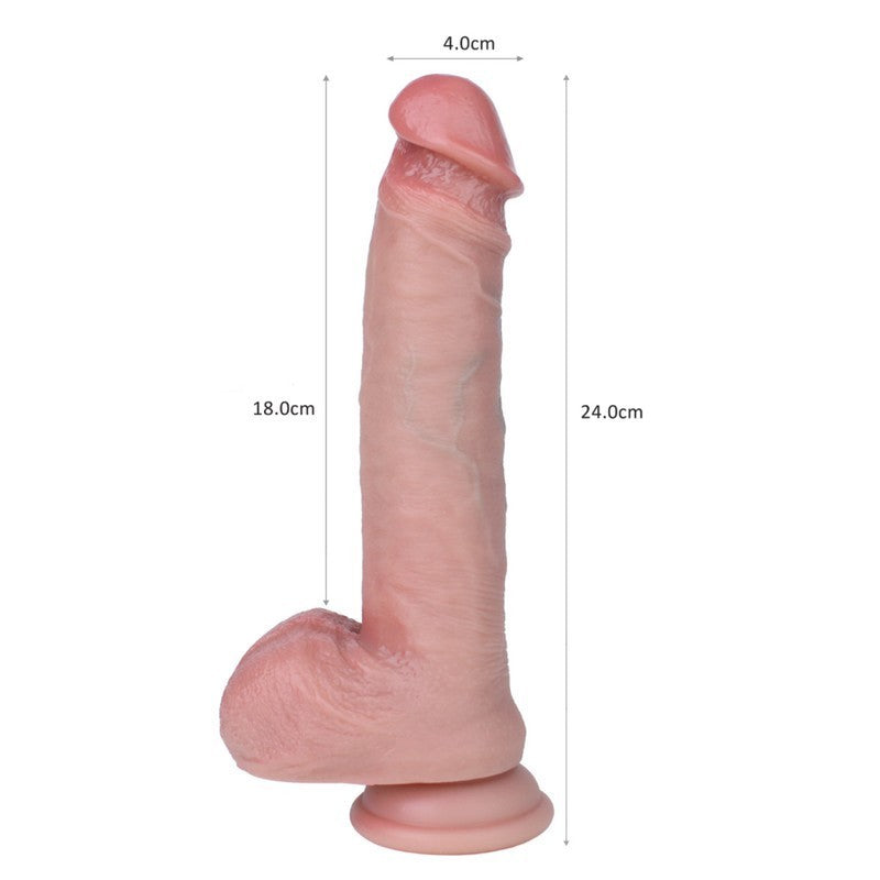 VIBRATORE ULTRA REALISTICO 24 cm