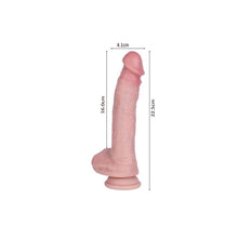 Carica l'immagine nel visualizzatore di Gallery, DILDO ULTRA REALISTICO CON SPINTA,MOVIMENTO,VIBRAZIONE E RISCALDAMENTO
