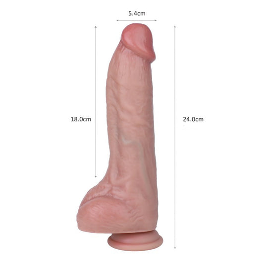 DILDO ULTRA REALISTICO VIBRANTE 24cm