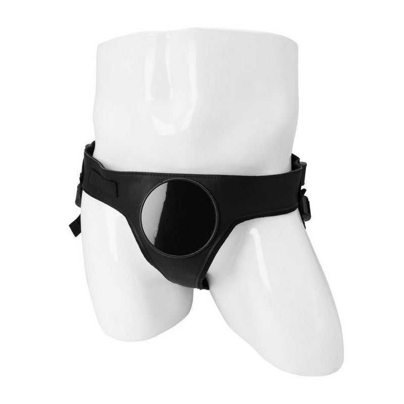 CINTURA STRAP-ON CON BASE PER VENTOSA