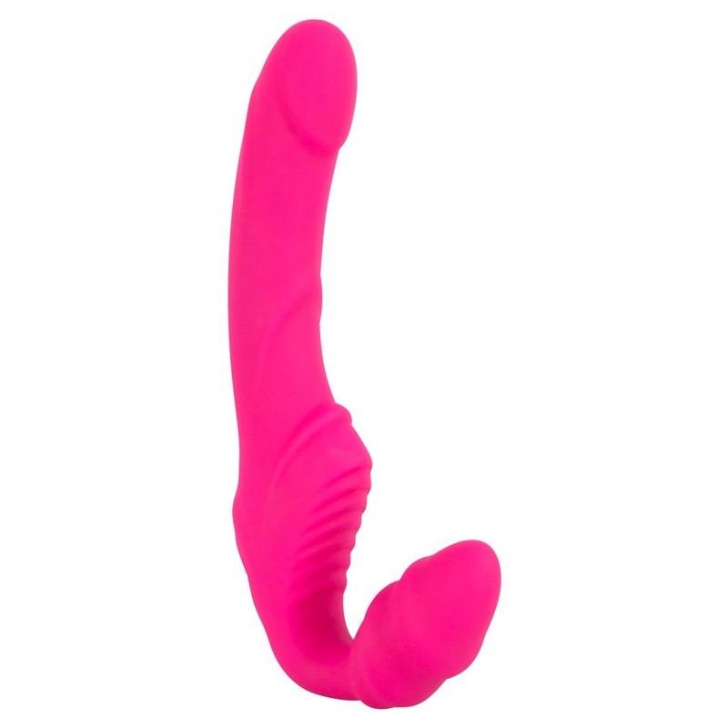 STRAPLESS STRAP ON DOPPIO  VIBRANTE