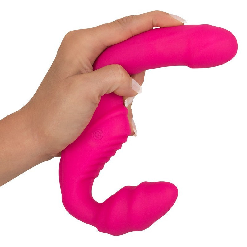 STRAPLESS STRAP ON DOPPIO  VIBRANTE
