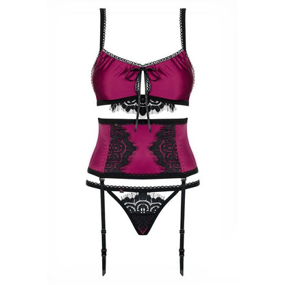 SET E PERIZOMA BORDEAUX 861