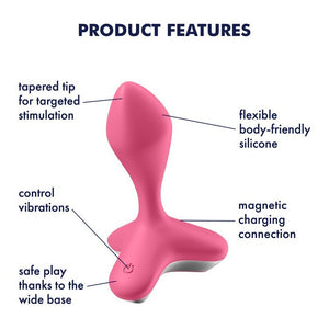 GAME CHANGER ANAL VIBRATOR PINK