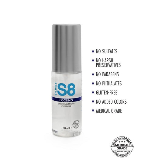 LUBRIFICANTE BASE ACQUA PREMIUM CON EFFETTO FREDDO  50ML