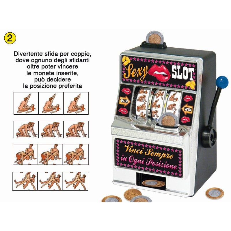 SLOT MACHINE SALVADANAIO SEXY