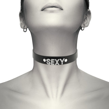 CHOKER ARTIGIANALE IN PELLE VEGAN