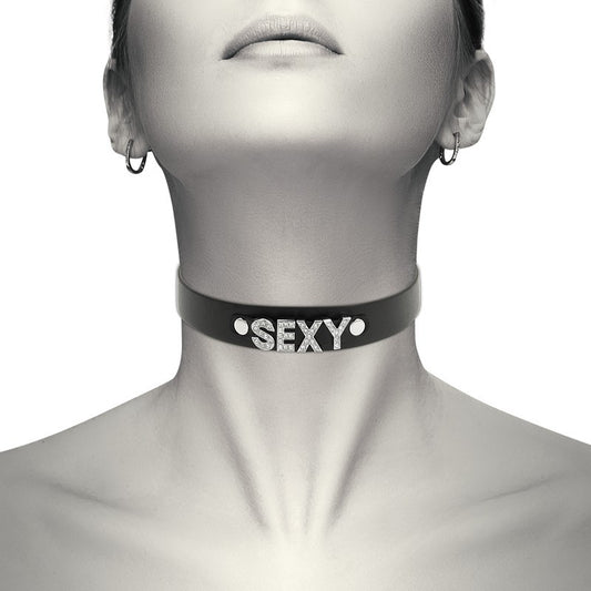 CHOKER ARTIGIANALE IN PELLE VEGAN