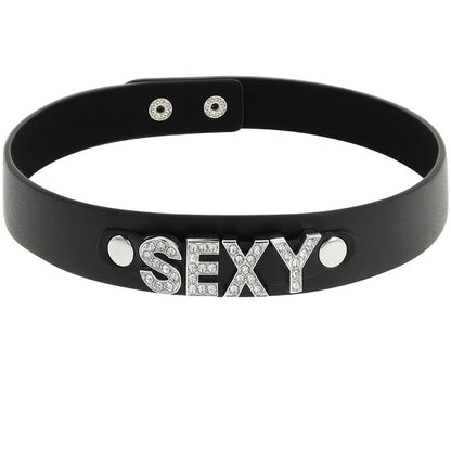 CHOKER ARTIGIANALE IN PELLE VEGAN