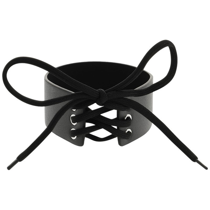 CHOKER ARTIGIANALE IN PELLE VEGAN