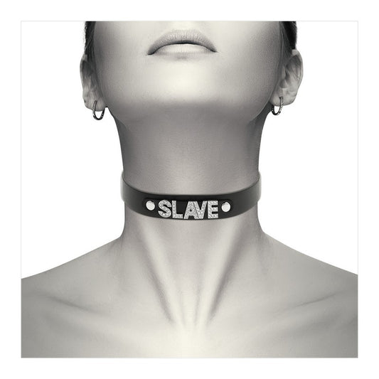 CHOKER ARTIGIANALE IN PELLE VEGAN