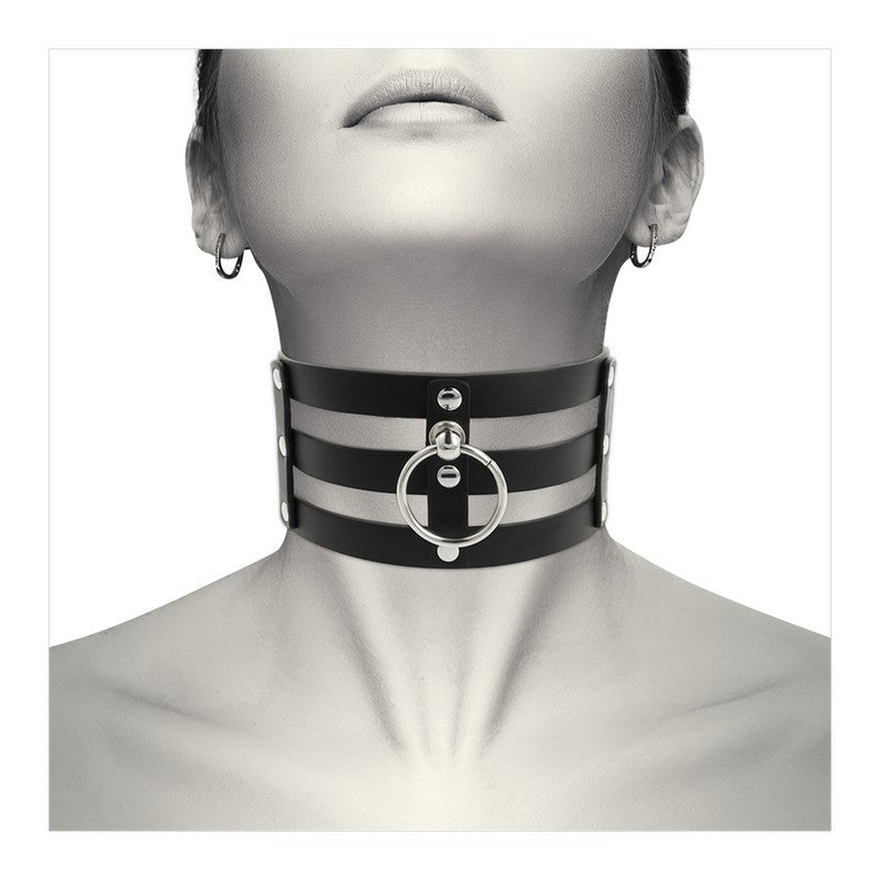 CHOKER ARTIGIANALE IN PELLE VEGAN