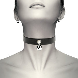 CHOKER ARTIGIANALE IN PELLE VEGAN