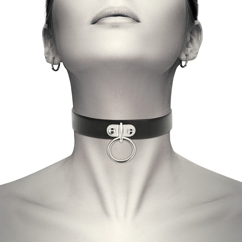 CHOKER ARTIGIANALE IN PELLE VEGAN
