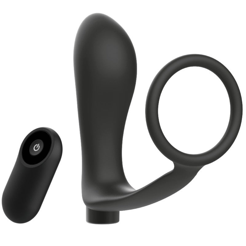 ANELLO PENE CON PLUG VIBRANTE E TELECOMANDO