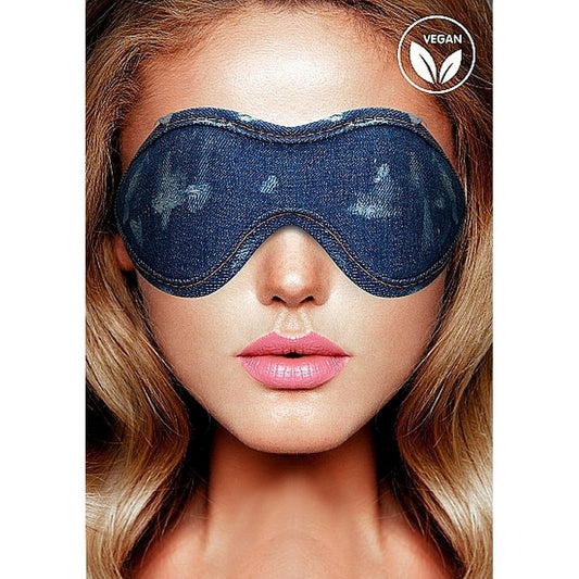 MASCHERA OCCHI IN DENIM