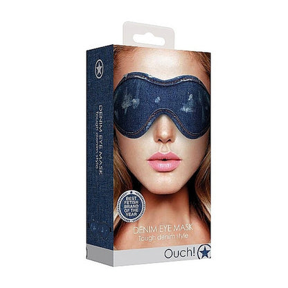 MASCHERA OCCHI IN DENIM