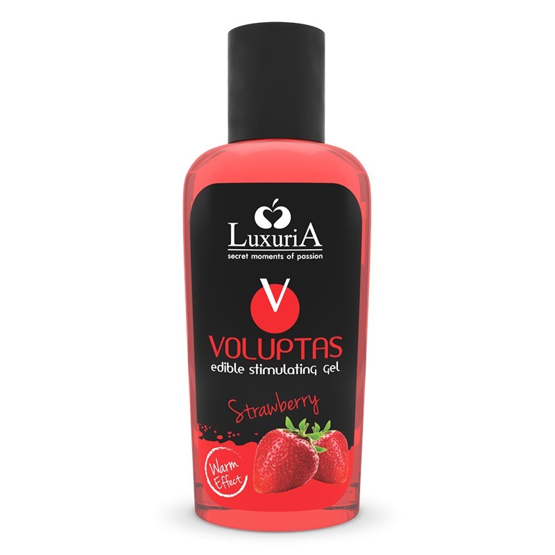 OLIO MASSAGGIO COMMESTIBILE-FRAGOLA-